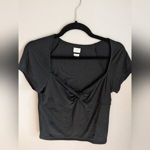 Wilfred Charcoal Bodysuit Top